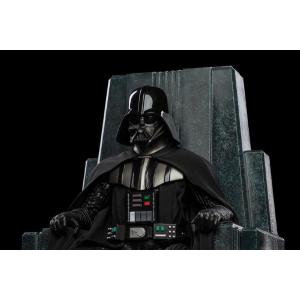 Star Wars Art Scale 1/10 Darth Vader on Throne Iron Studios