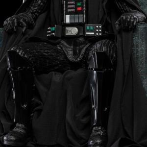 Star Wars Art Scale 1/10 Darth Vader on Throne Iron Studios