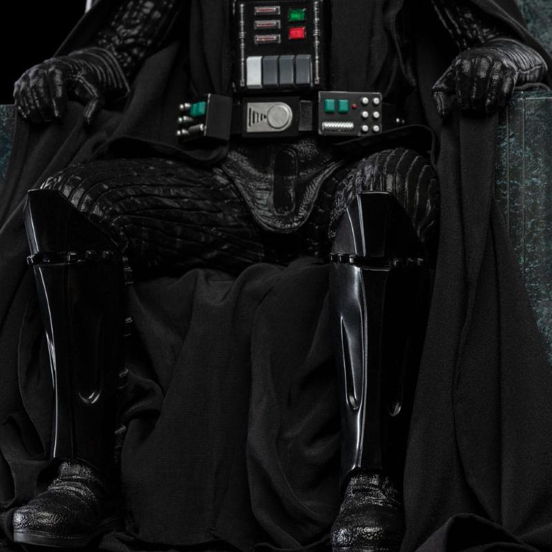 Star Wars Art Scale 1/10 Darth Vader on Throne Iron Studios