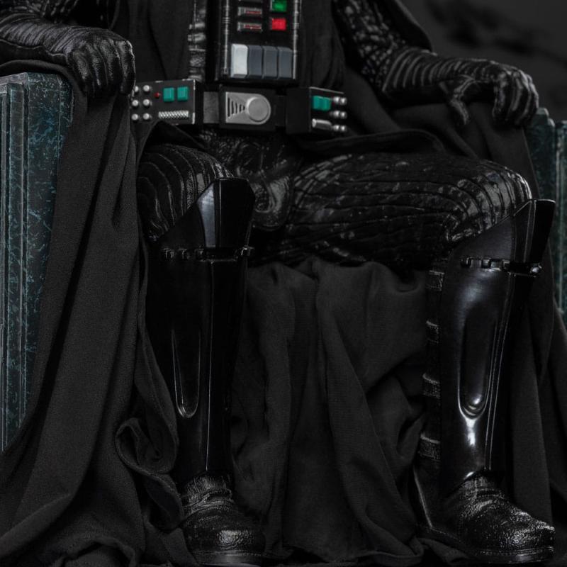 Star Wars Art Scale 1/10 Darth Vader on Throne Iron Studios