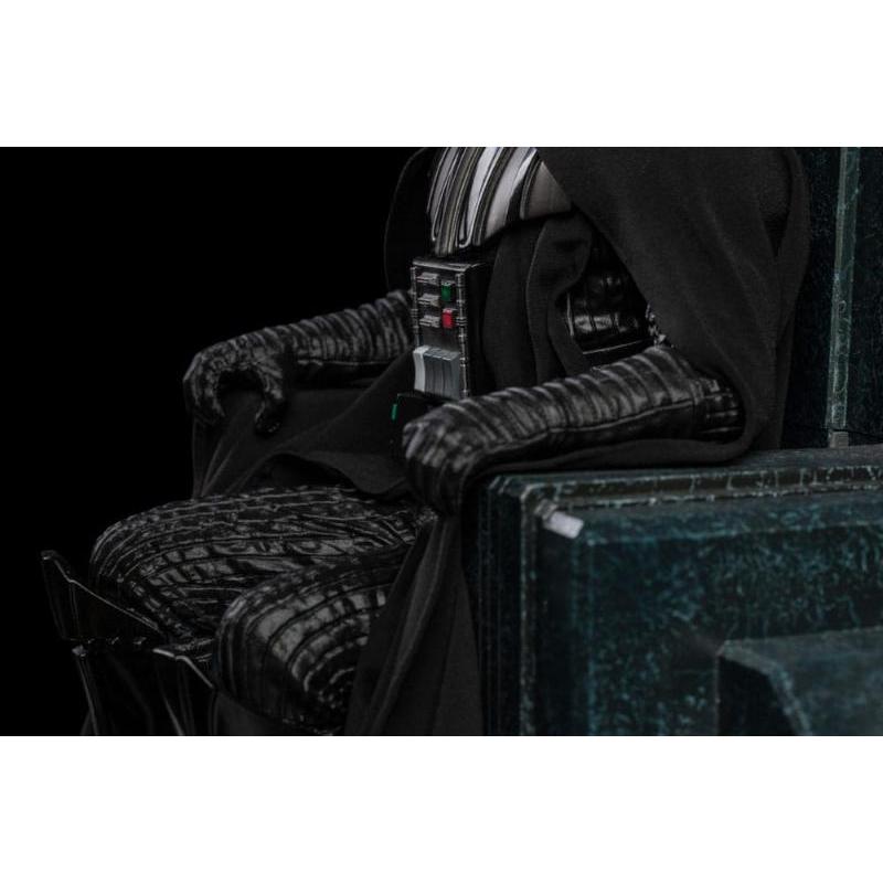 Star Wars Art Scale 1/10 Darth Vader on Throne Iron Studios