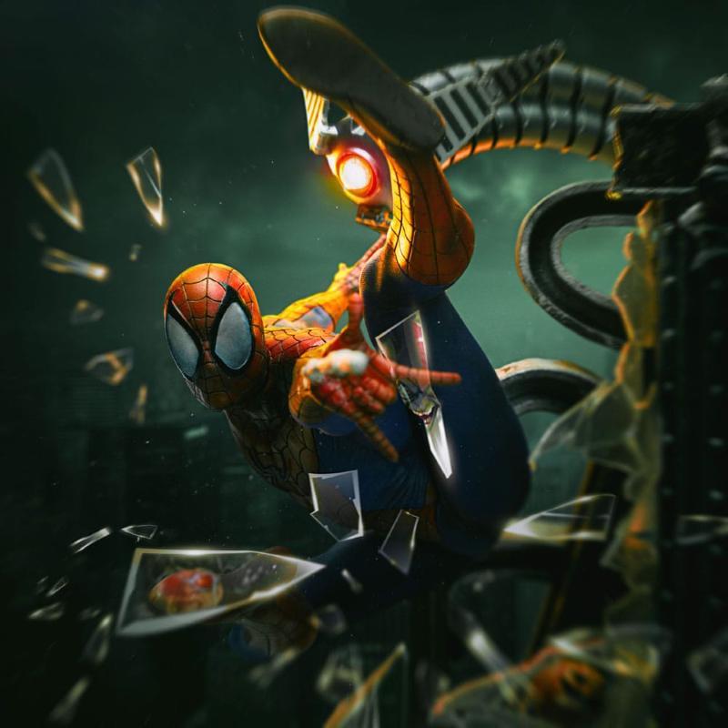 Marvel Art Scale 1/10 Spider-Man 10th Anniversary Iron Studios