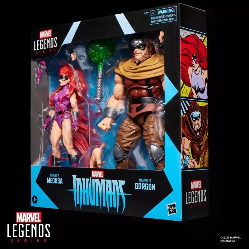 Inhumans Marvel Legends 2-Pack Marvel's Medusa & Marvel's Gorgon Hasbro