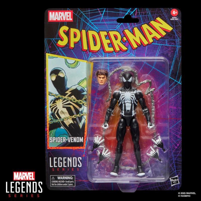 Spider-Man Marvel Legends Retro Spider-Venom Hasbro