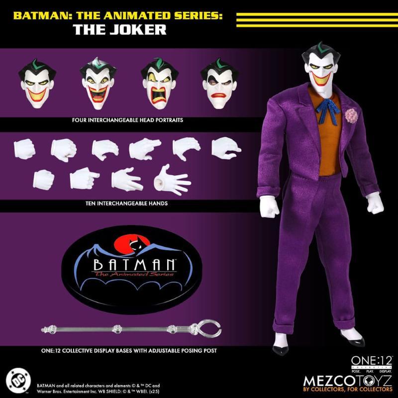 Batman: The Animated Series One:12 The Joker Mezco Toyz