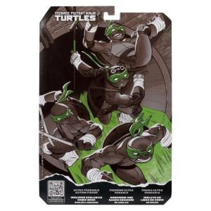 Ninja Turtles Michelangelo With Comic Black White & Green Variant McFarlane Toys