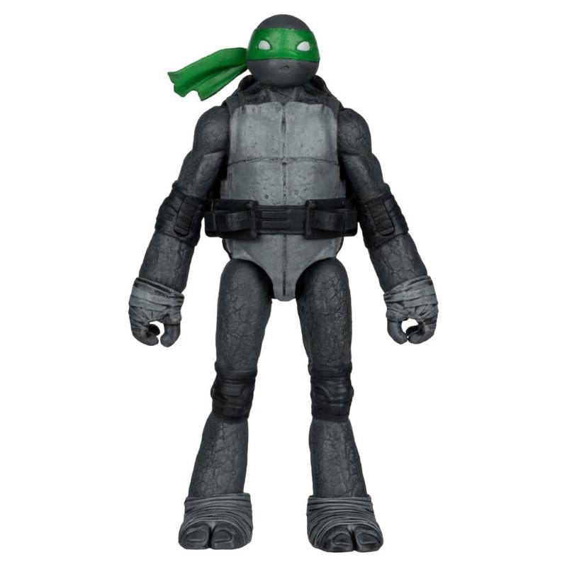 Ninja Turtles Michelangelo With Comic Black White & Green Variant McFarlane Toys