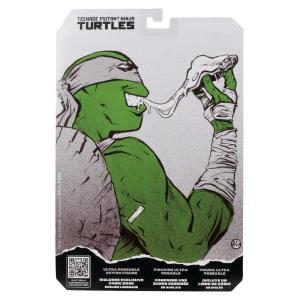 Ninja Turtles Michelangelo With Comic Black White & Green Variant McFarlane Toys