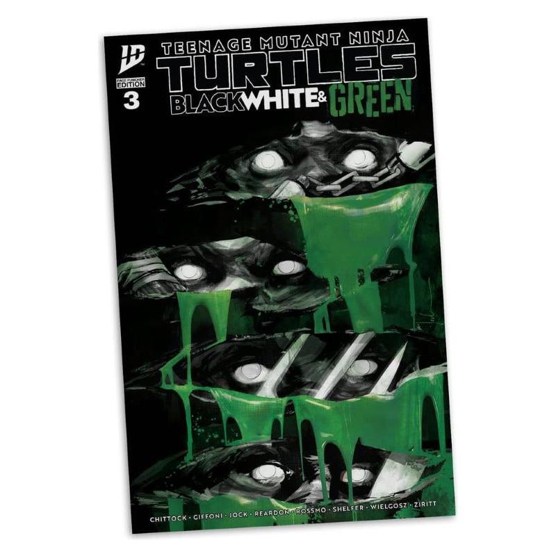 Ninja Turtles Raffaello With Comic Black White & Green Variant McFarlane Toys