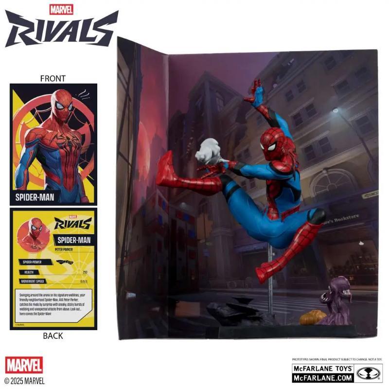 Marvel Rivals Collection 1/6 Spider-Man Mcfarlane Toys
