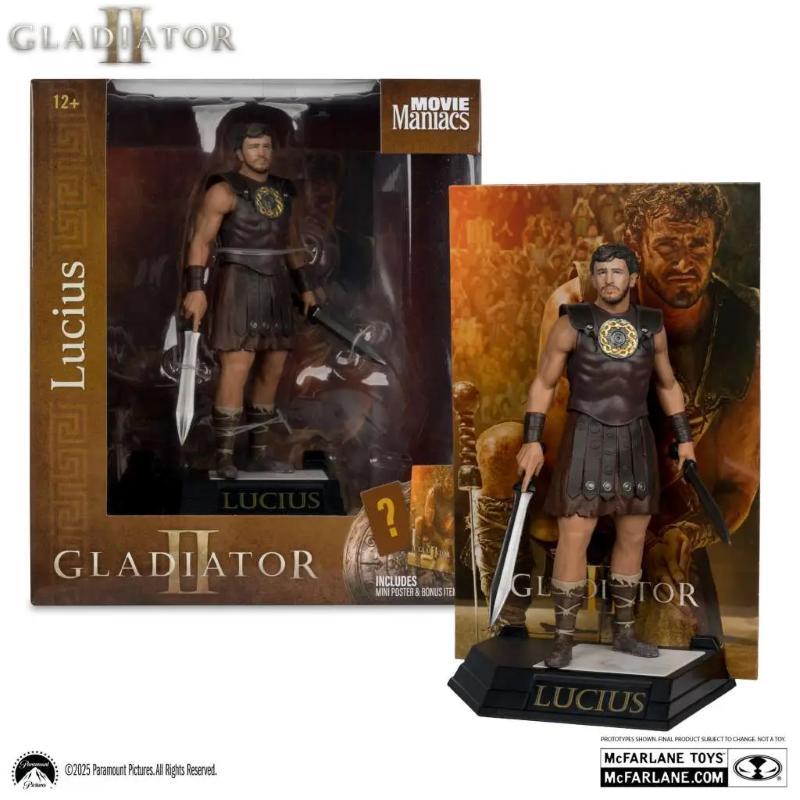 Gladiator 2 Movie Maniacs Lucius Mcfarlane Toys