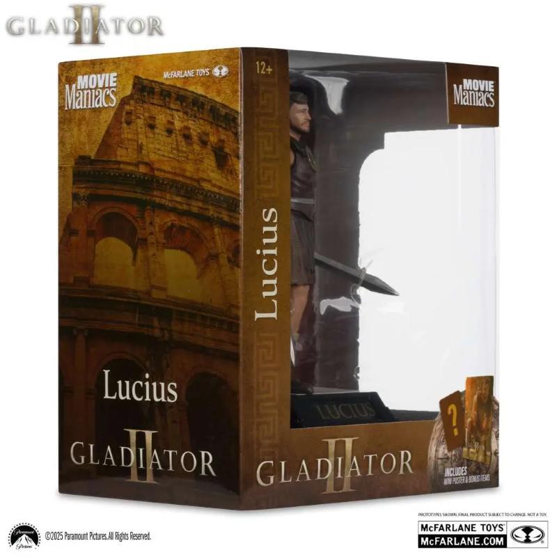 Gladiator 2 Movie Maniacs Lucius Mcfarlane Toys