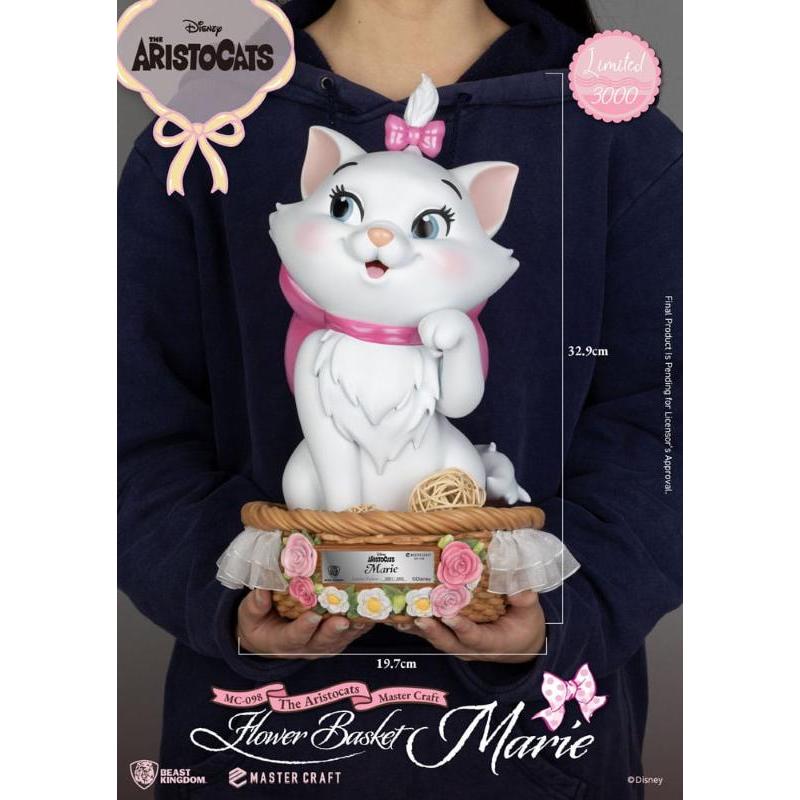 Aristocats Master Craft Flower Basket Marie Beast Kingdom