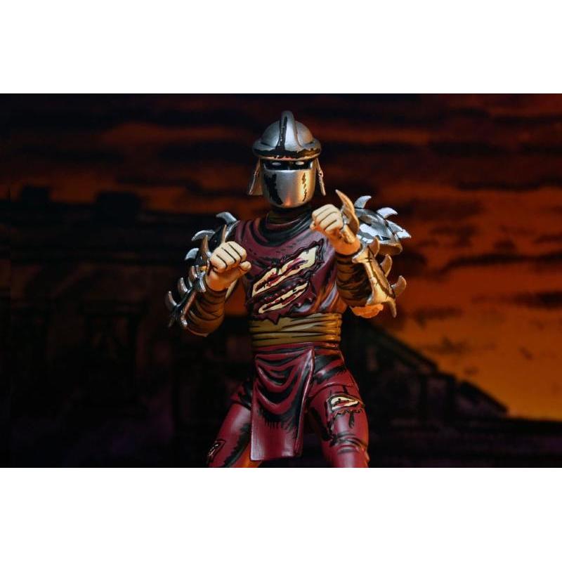 Teenage Mutant Ninja Turtles Mirage Battle Damaged Shredder Neca