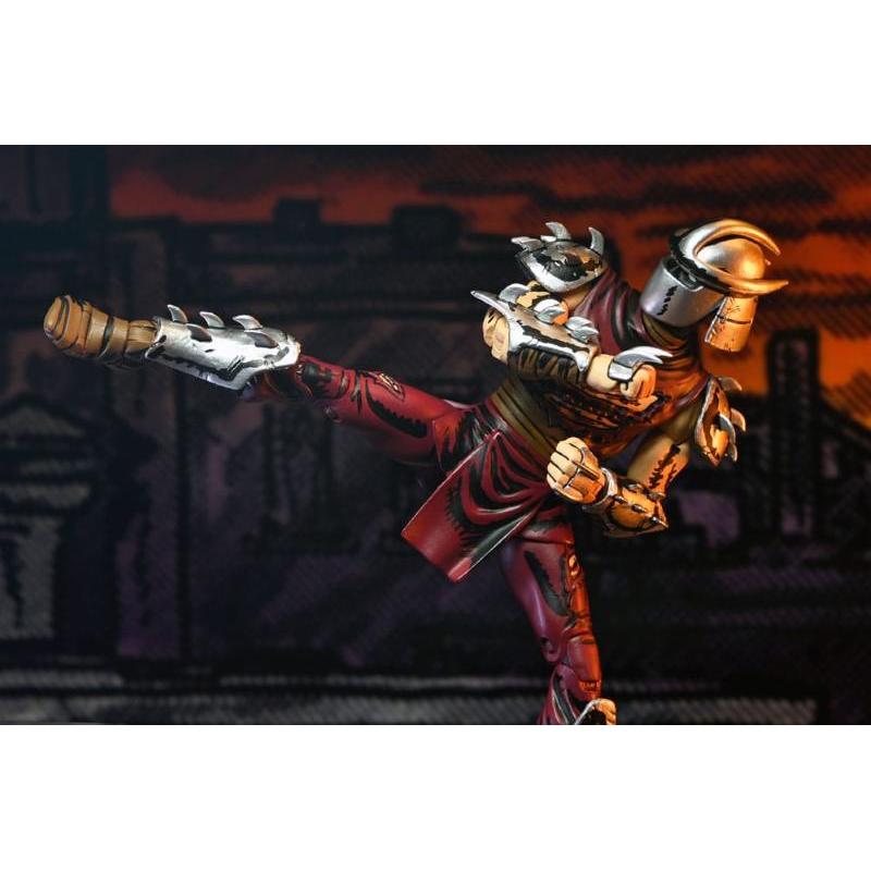 Teenage Mutant Ninja Turtles Mirage Battle Damaged Shredder Neca