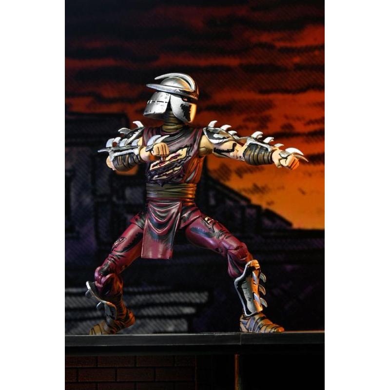 Teenage Mutant Ninja Turtles Mirage Battle Damaged Shredder Neca