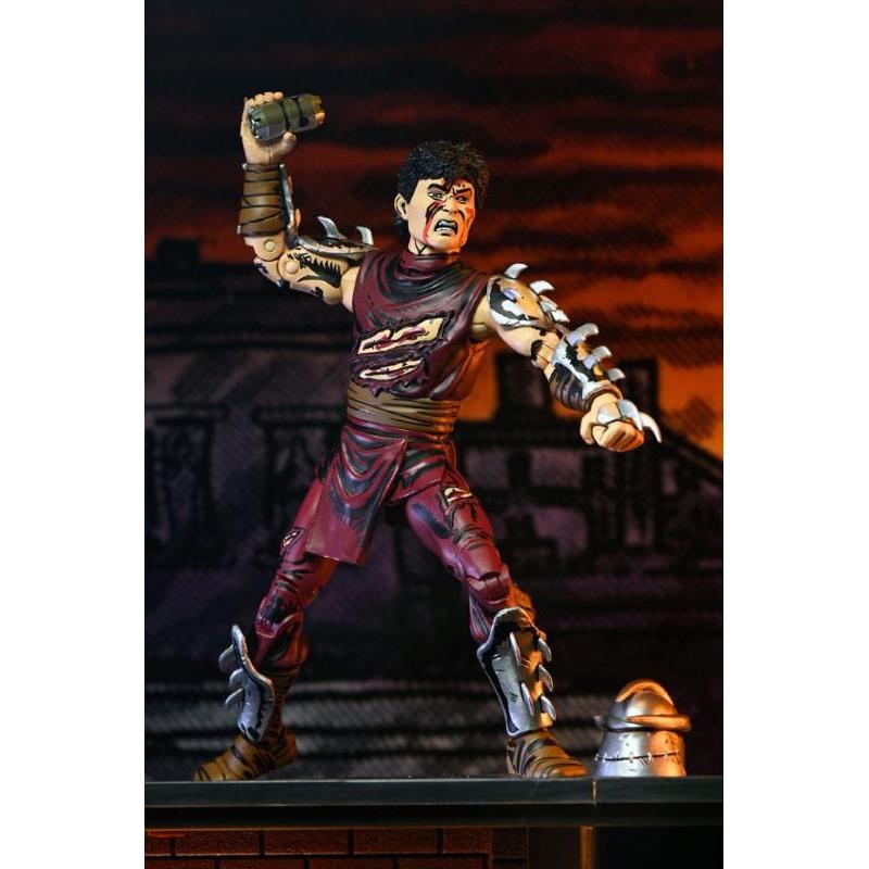 Teenage Mutant Ninja Turtles Mirage Battle Damaged Shredder Neca