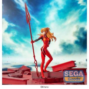 Evangelion Luminasta Asuka Shikinami Langley X Spear Of Longinus Sega