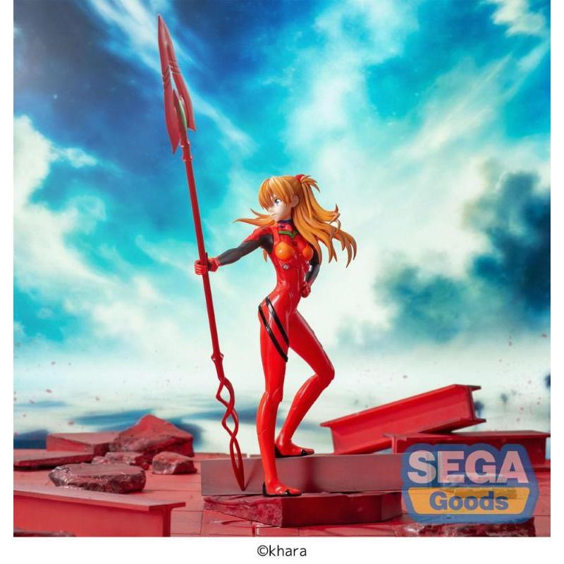Evangelion Luminasta Asuka Shikinami Langley X Spear Of Longinus Sega