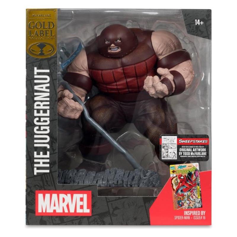 Marvel Collection 1/10 Juggernaut Spider-Man #16 Gold Label McFARLANE TOYS
