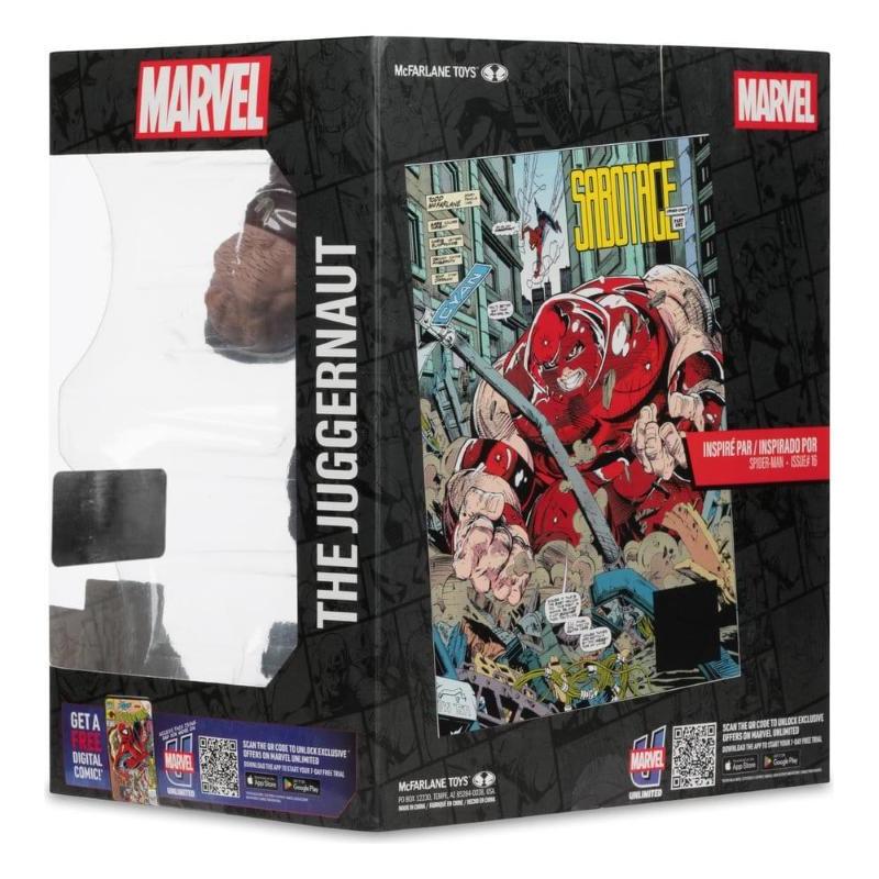 Marvel Collection 1/10 Juggernaut Spider-Man #16 Gold Label McFARLANE TOYS