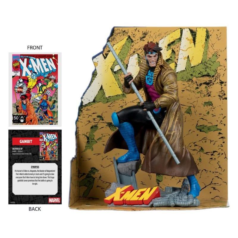 Marvel Collection 1/10 Gambit X-Men #1 McFARLANE TOYS