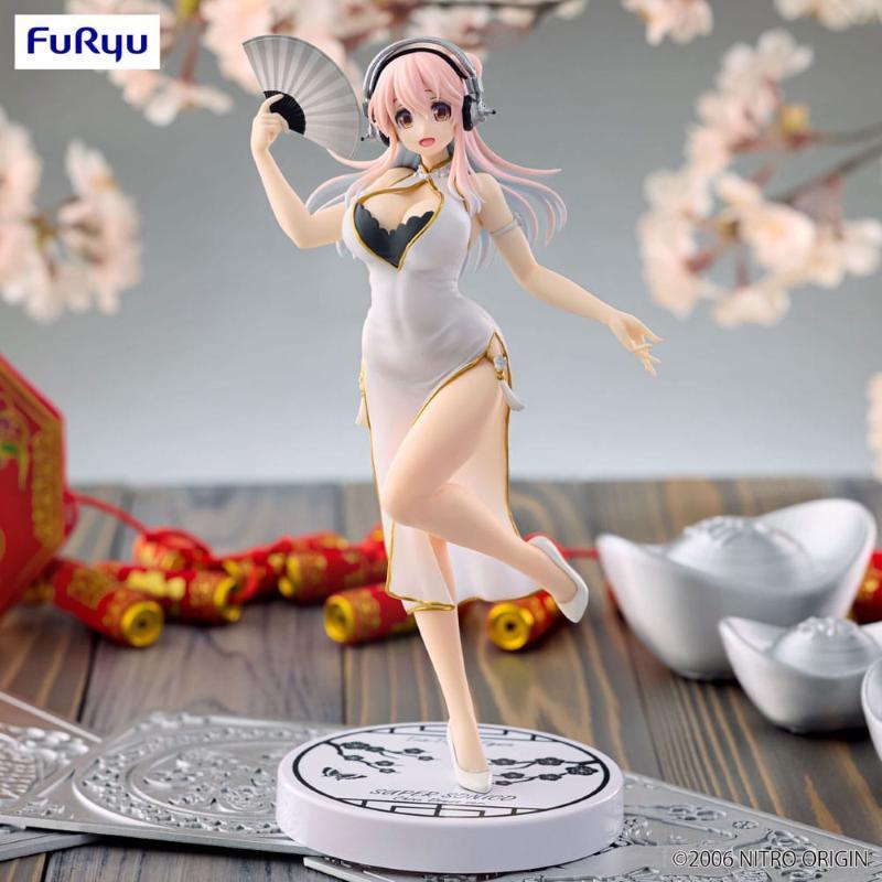 Super Sonico Trio-Try-iT White China Dress Ver FURYU