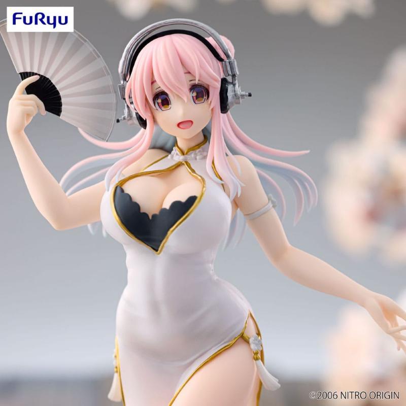 Super Sonico Trio-Try-iT White China Dress Ver FURYU