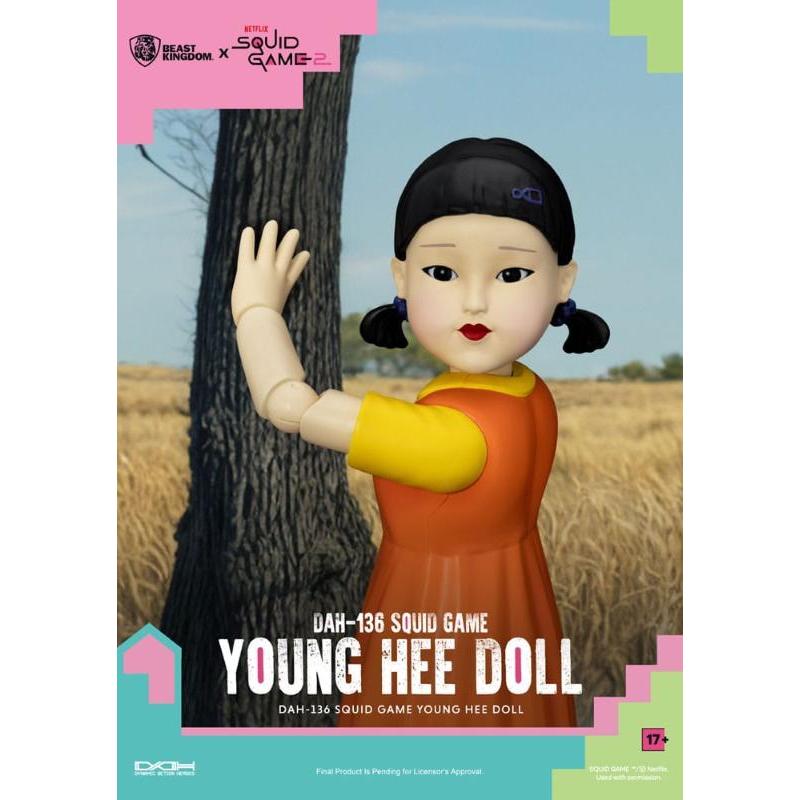 Squid Game Young Hee Doll with Sound Beast Kingdom