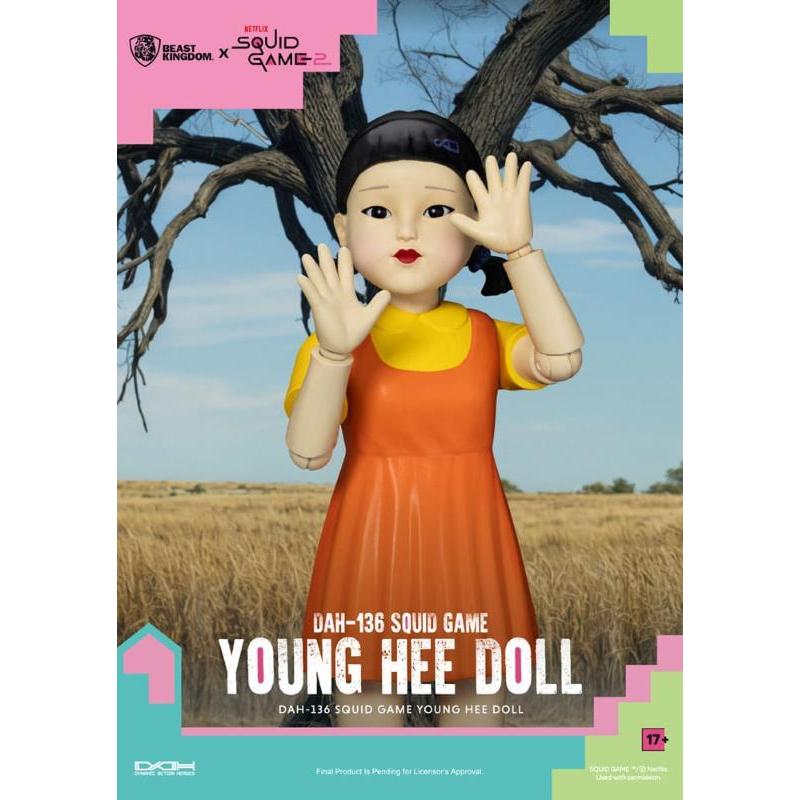 Squid Game Young Hee Doll with Sound Beast Kingdom