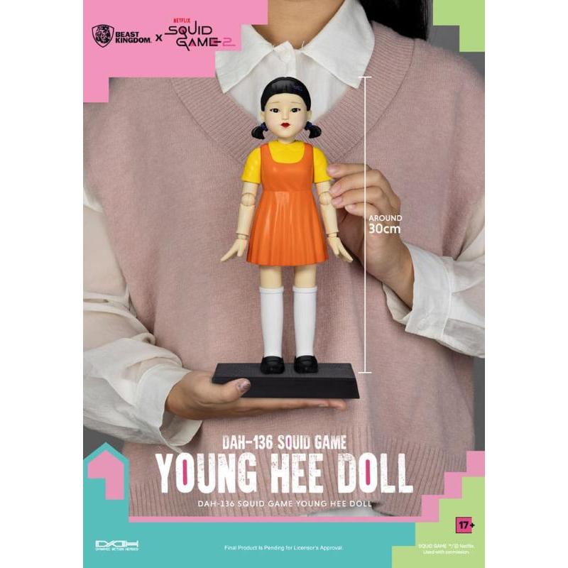Squid Game Young Hee Doll with Sound Beast Kingdom