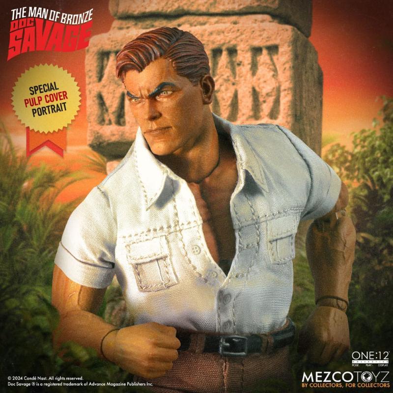 Doc Savage One:12 Doc Savage Deluxe Edition Mezco Toyz
