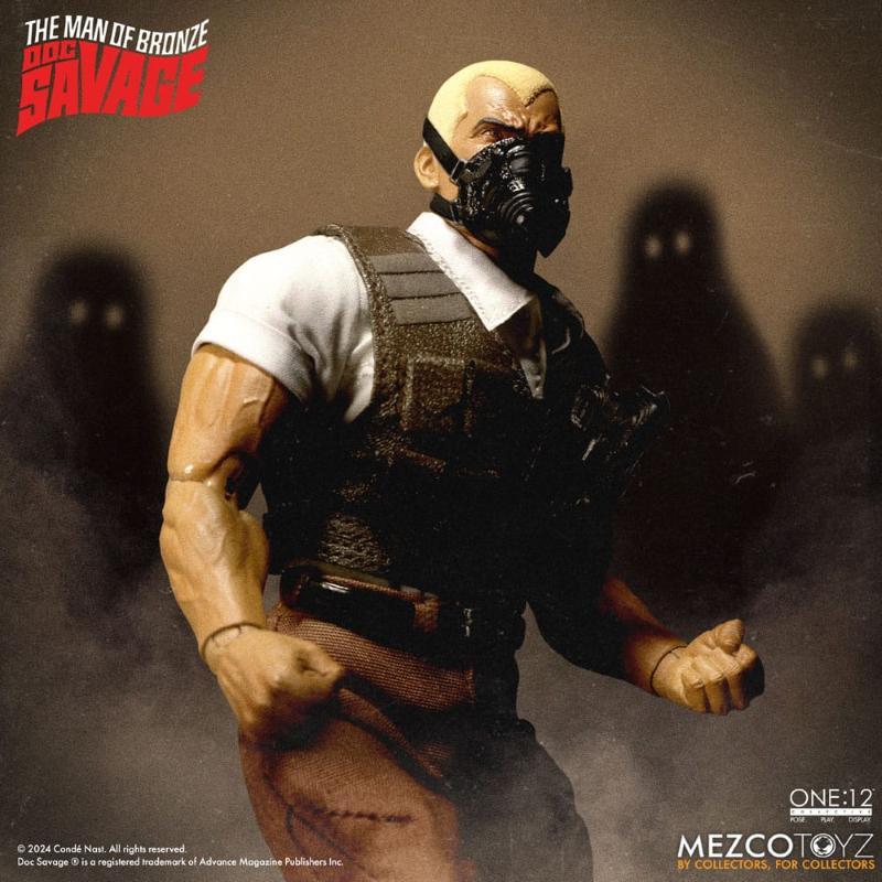 Doc Savage One:12 Doc Savage Deluxe Edition Mezco Toyz