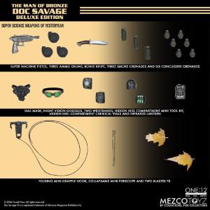 Doc Savage One:12 Doc Savage Deluxe Edition Mezco Toyz
