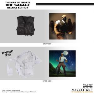 Doc Savage One:12 Doc Savage Deluxe Edition Mezco Toyz