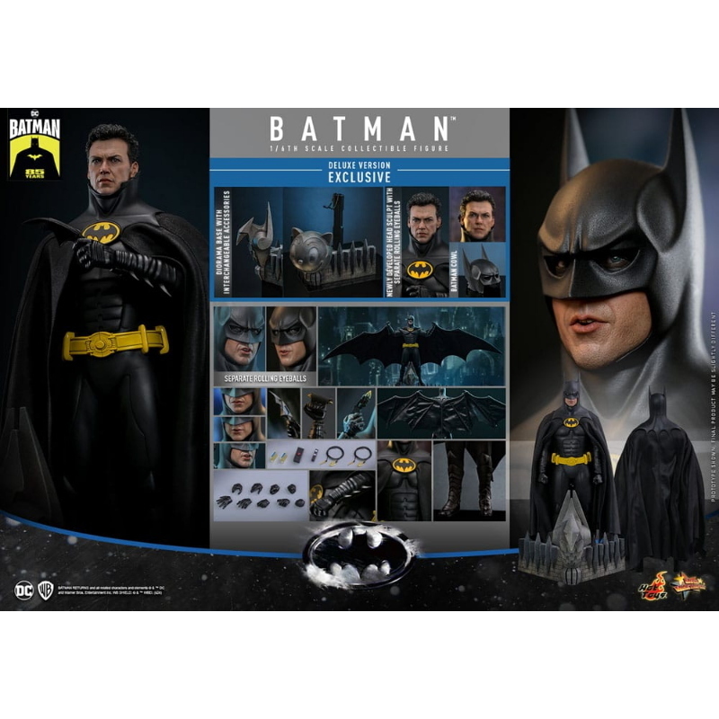 Batman Returns Movie Masterpiece Batman 1/6 (Deluxe Version) Hot Toys