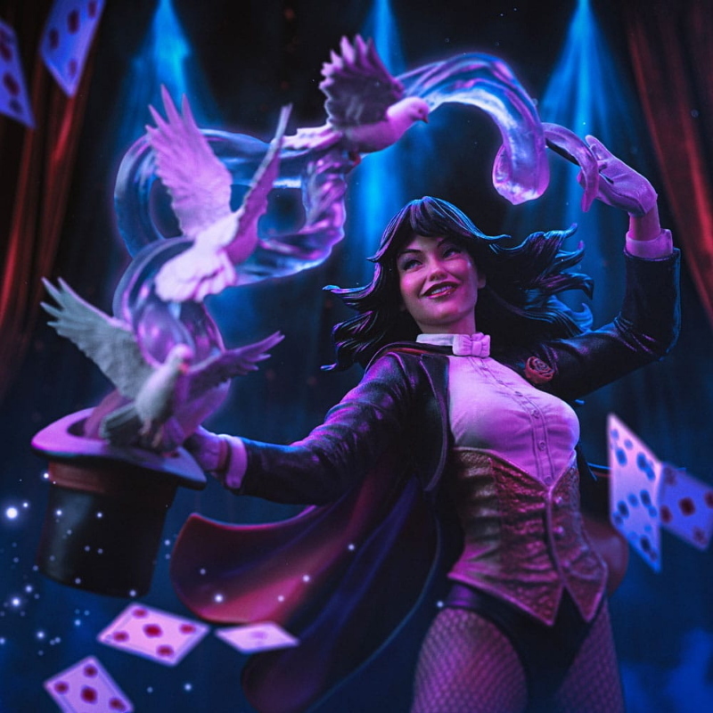 DC Comics - Zatanna Art Scale 1/10 Iron Studios