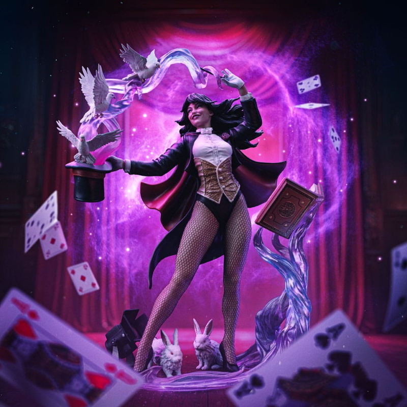 DC Comics - Zatanna Art Scale 1/10 Iron Studios