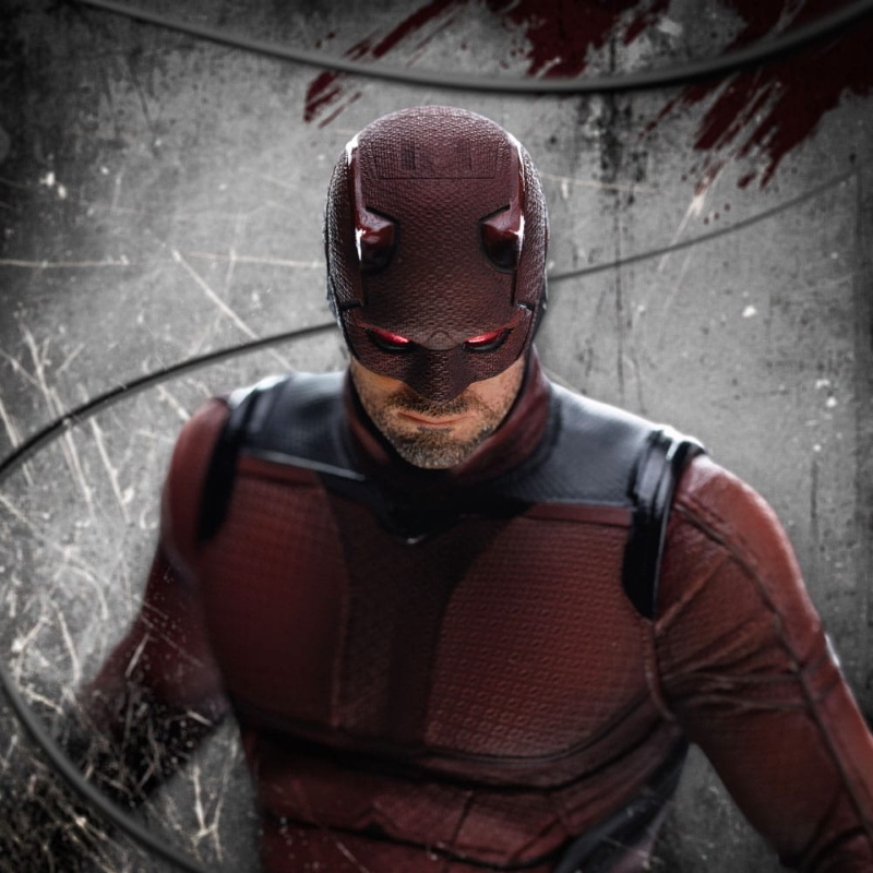 Marvel - Daredevil: Born Again Art Scale 1/10 Daredevil Iron Studios