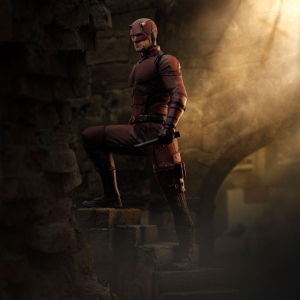 Marvel - Daredevil: Born Again Art Scale 1/10 Daredevil Iron Studios