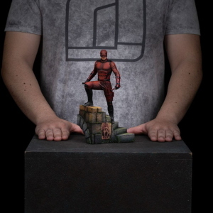 Marvel - Daredevil: Born Again Art Scale 1/10 Daredevil Iron Studios
