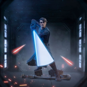 Star Wars - Clone Wars Art Scale 1/10 Anakin Skywalker Iron Studios