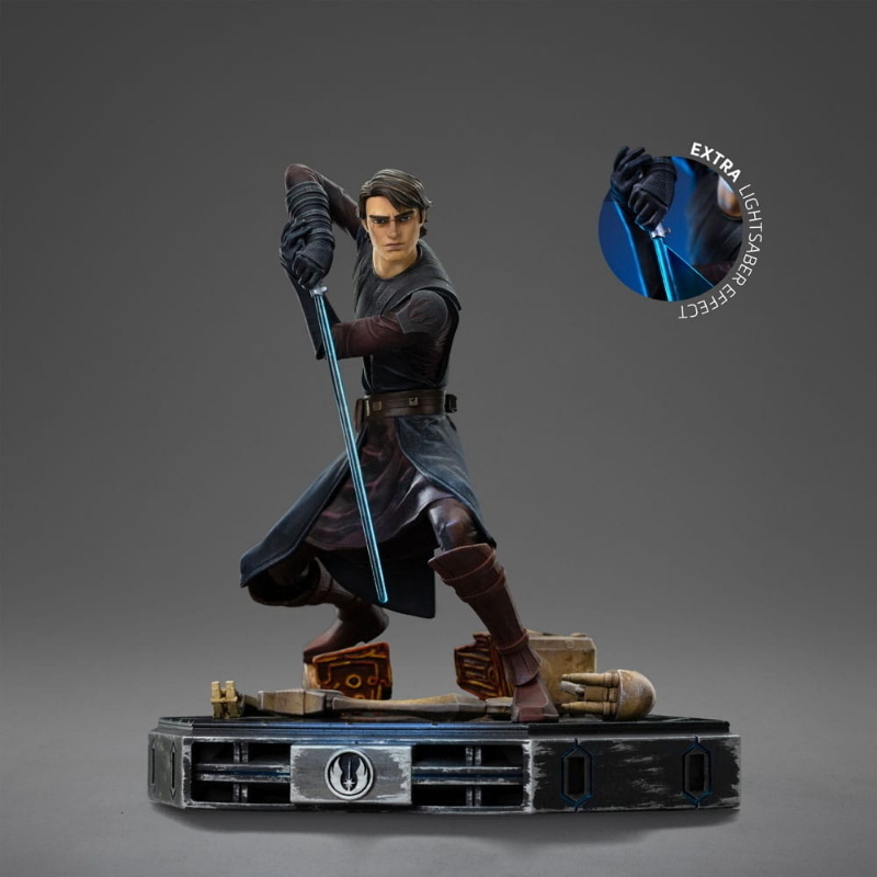 Star Wars - Clone Wars Art Scale 1/10 Anakin Skywalker Iron Studios