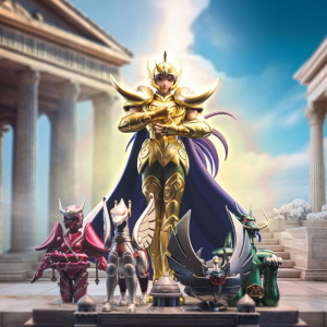 Saint Seiya - Art Scale 1/10 Aries Mu Deluxe Iron Studios