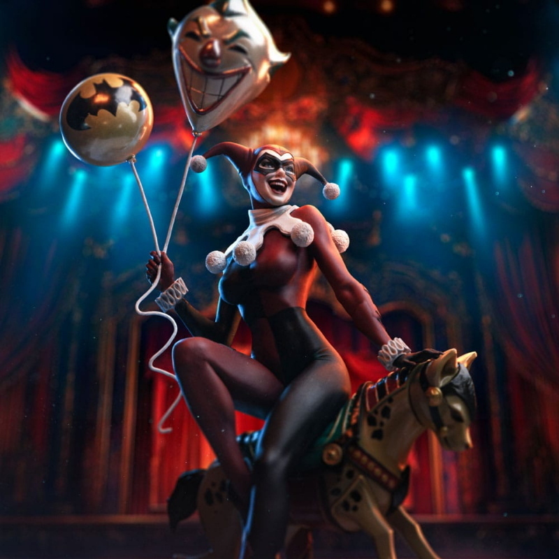 DC Comics - Art Scale 1/10 Harley Quinn Unleashed Iron Studios