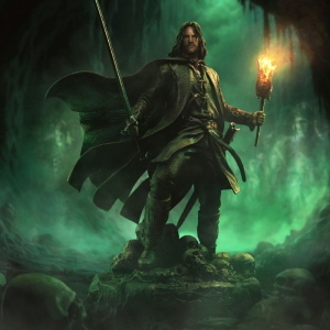 Lord of the Rings - Art Scale 1/10 Aragorn Unleashed Iron Studios