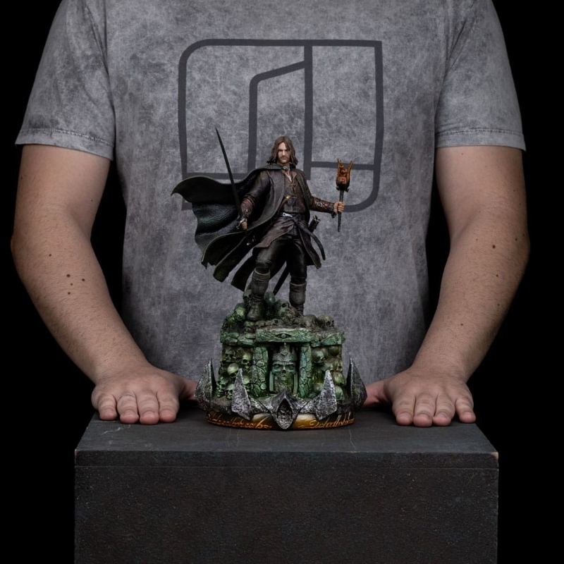 Lord of the Rings - Art Scale 1/10 Aragorn Unleashed Iron Studios