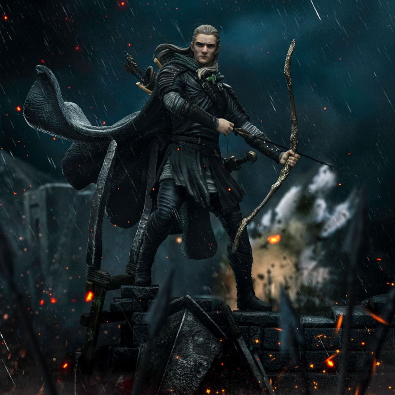 Lord of the Rings - Art Scale 1/10 Legolas Unleashed Iron Studios
