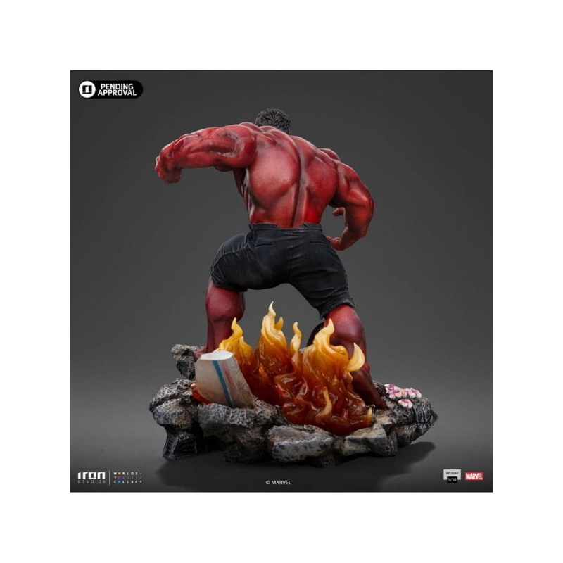 Marvel - Art Scale 1/10 Red Hulk Iron Studios