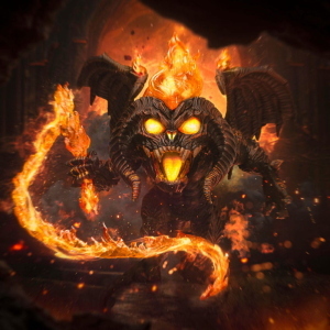 Lord of the Rings - MiniCo Balrog Iron Studios